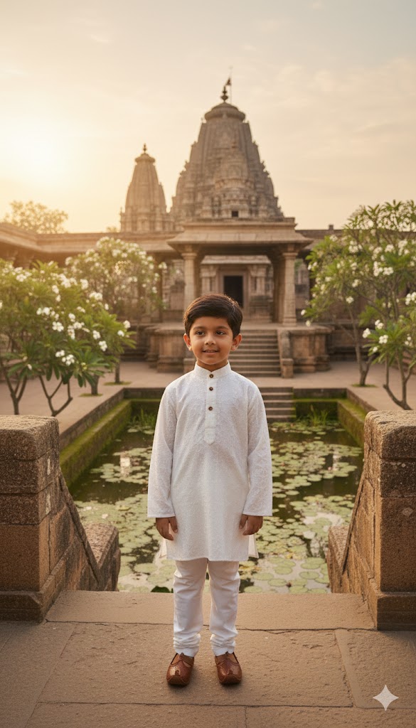 BOYSWEAR-KURTA PYJAMA-COT/CHICKAN-3229